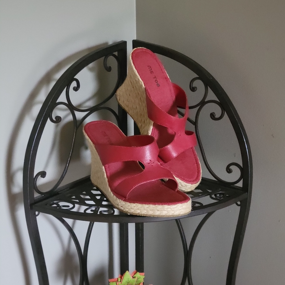 Me Too Espadrille Styled Wedge